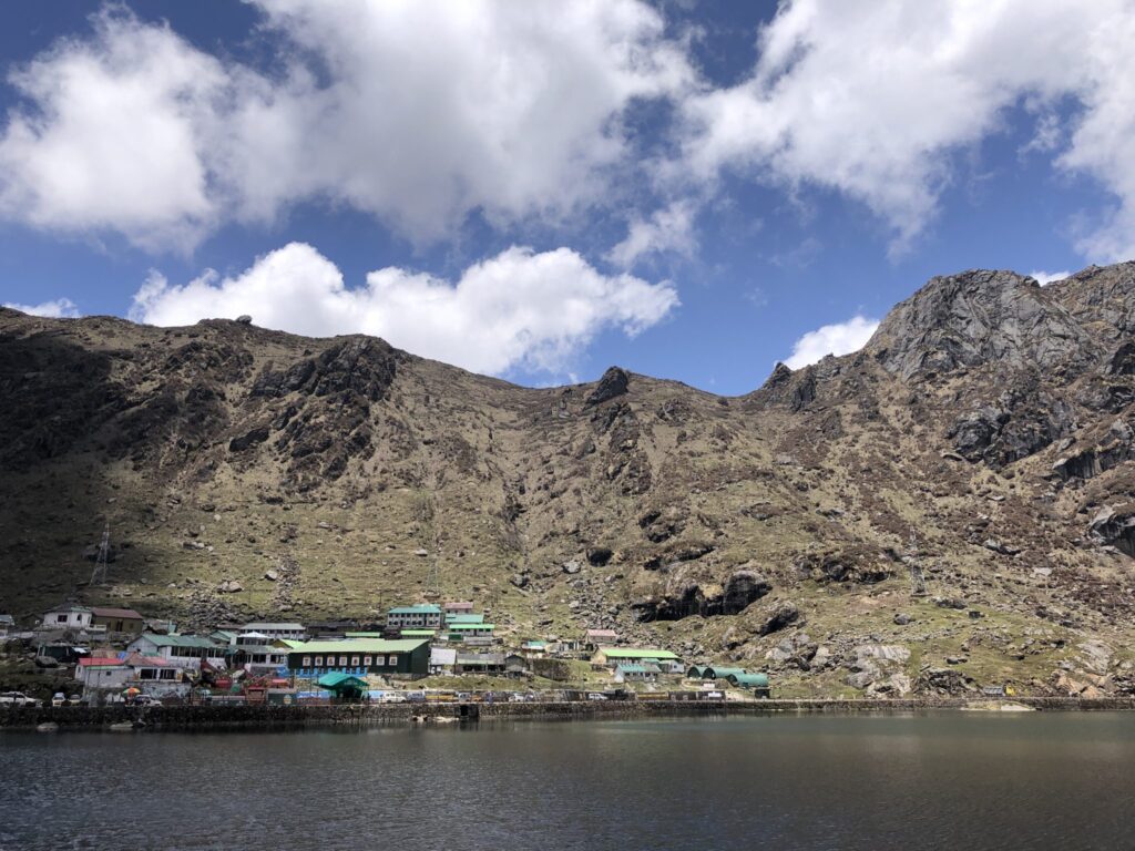 A nice village in North Sikkim